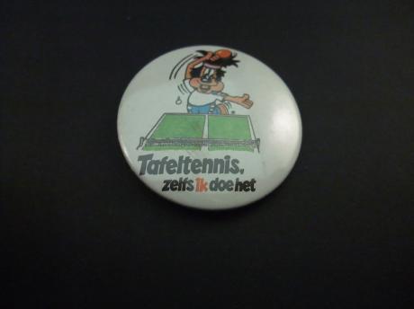 Tafeltennis (pingpong ) zelfs ik doe het